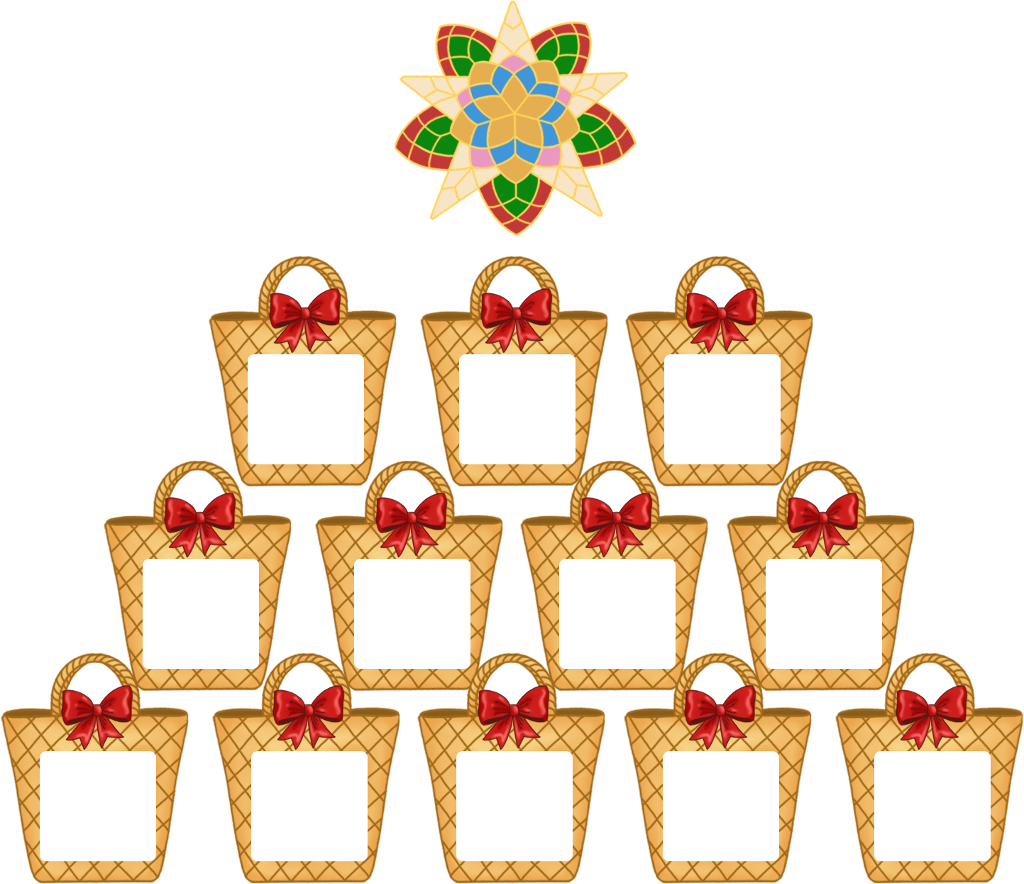 iVolunTree: choose an NGO wish from the twelve Christmas bags
